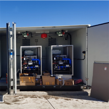 500m3/H 1MW Ηλεκτρολύτης νερού γεννήτριας υδρογόνου σε εμπορευματοκιβώτια για σταθμό παραγωγής ηλεκτρικής ενέργειας κυψελών καυσίμου