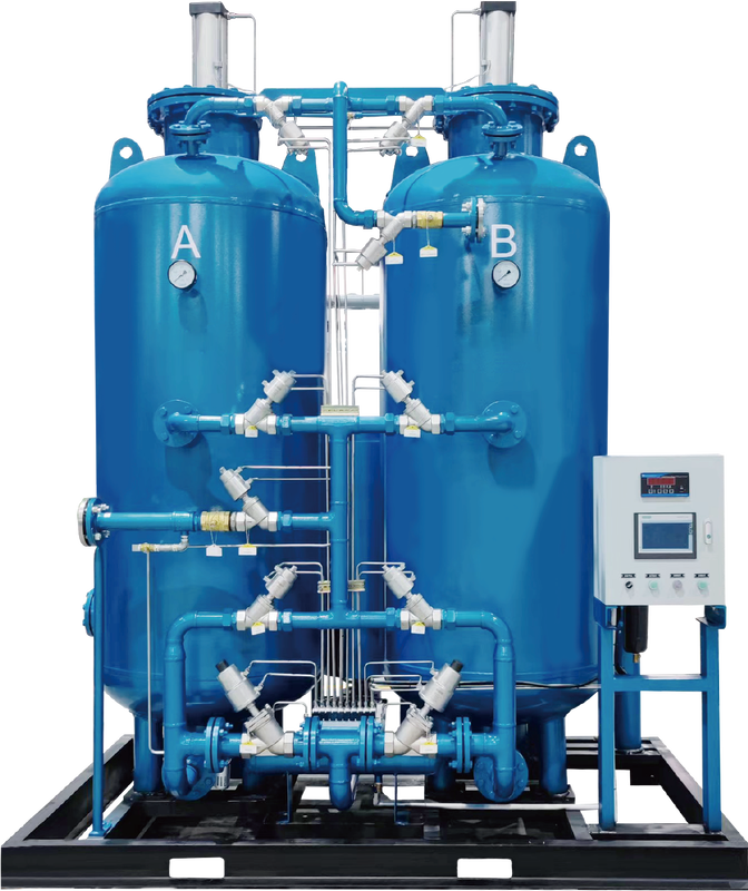 Γεννήτρια αζώτου EPV-15MZ+ Plus Twin Tower PSA με 99,999% εξαιρετικά υψηλή καθαρότητα και ταχύτητα ροής 15 Nm3/h με έλεγχο PLC