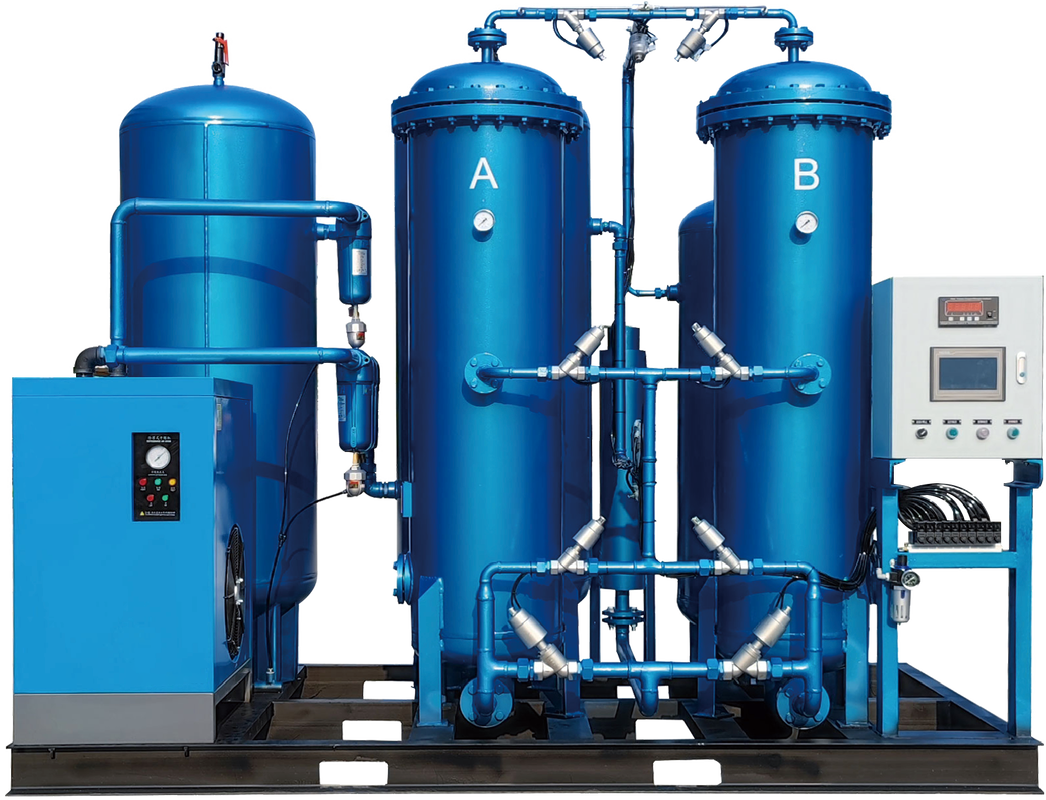 Γεννήτρια αζώτου EPV-15MZ+ Plus Twin Tower PSA με 99,999% εξαιρετικά υψηλή καθαρότητα και ταχύτητα ροής 15 Nm3/h με έλεγχο PLC