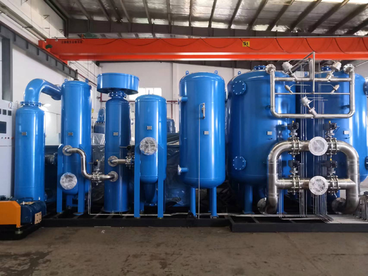 Ποιότητα VSA-120 Oxygen Generator 120Nm3/h 93% Purity High Altitude Adaptability Compact Skid Mounted εργοστάσιο